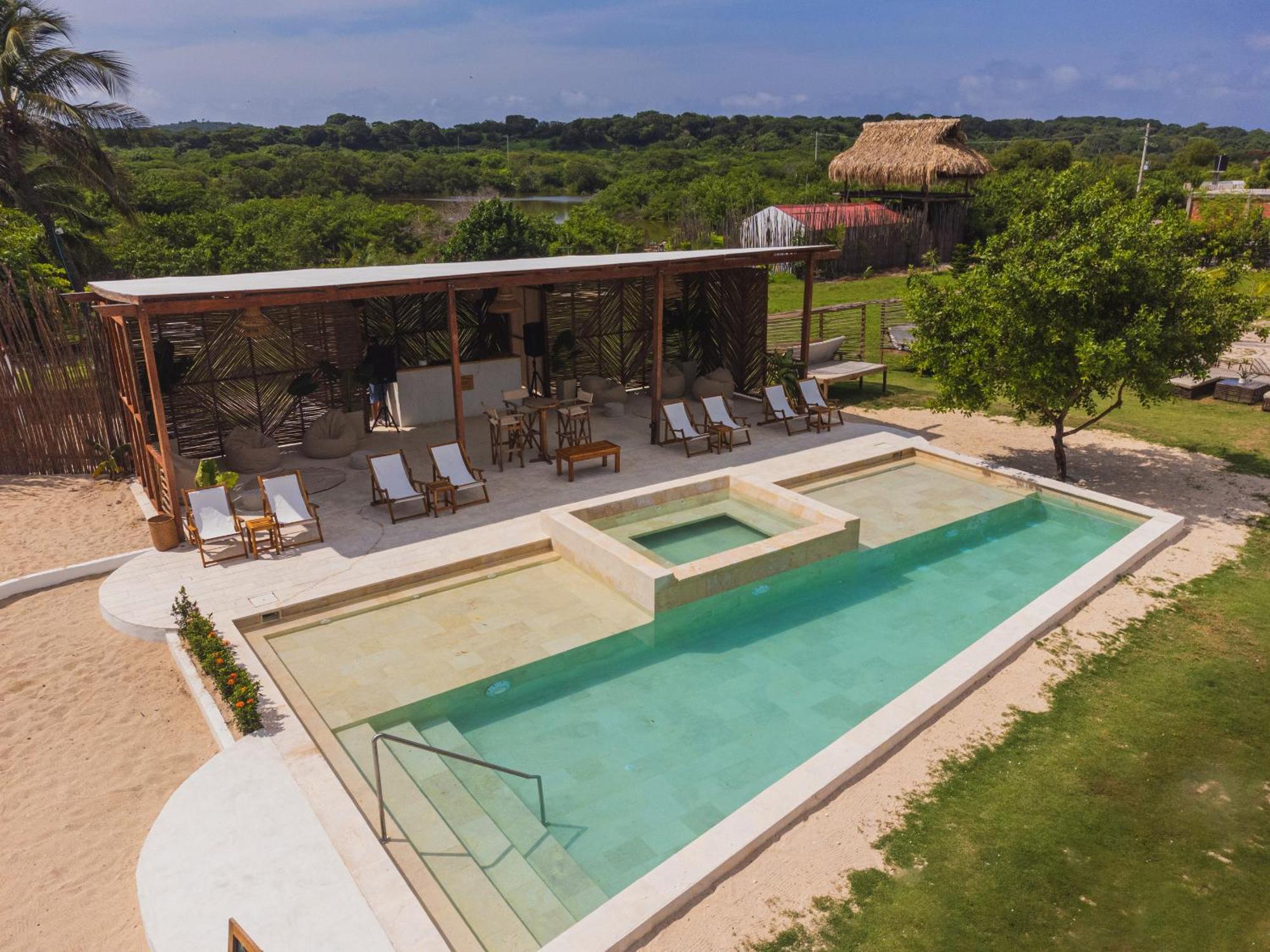 Vista Mare Beach House Cano de Loro Bagian luar foto