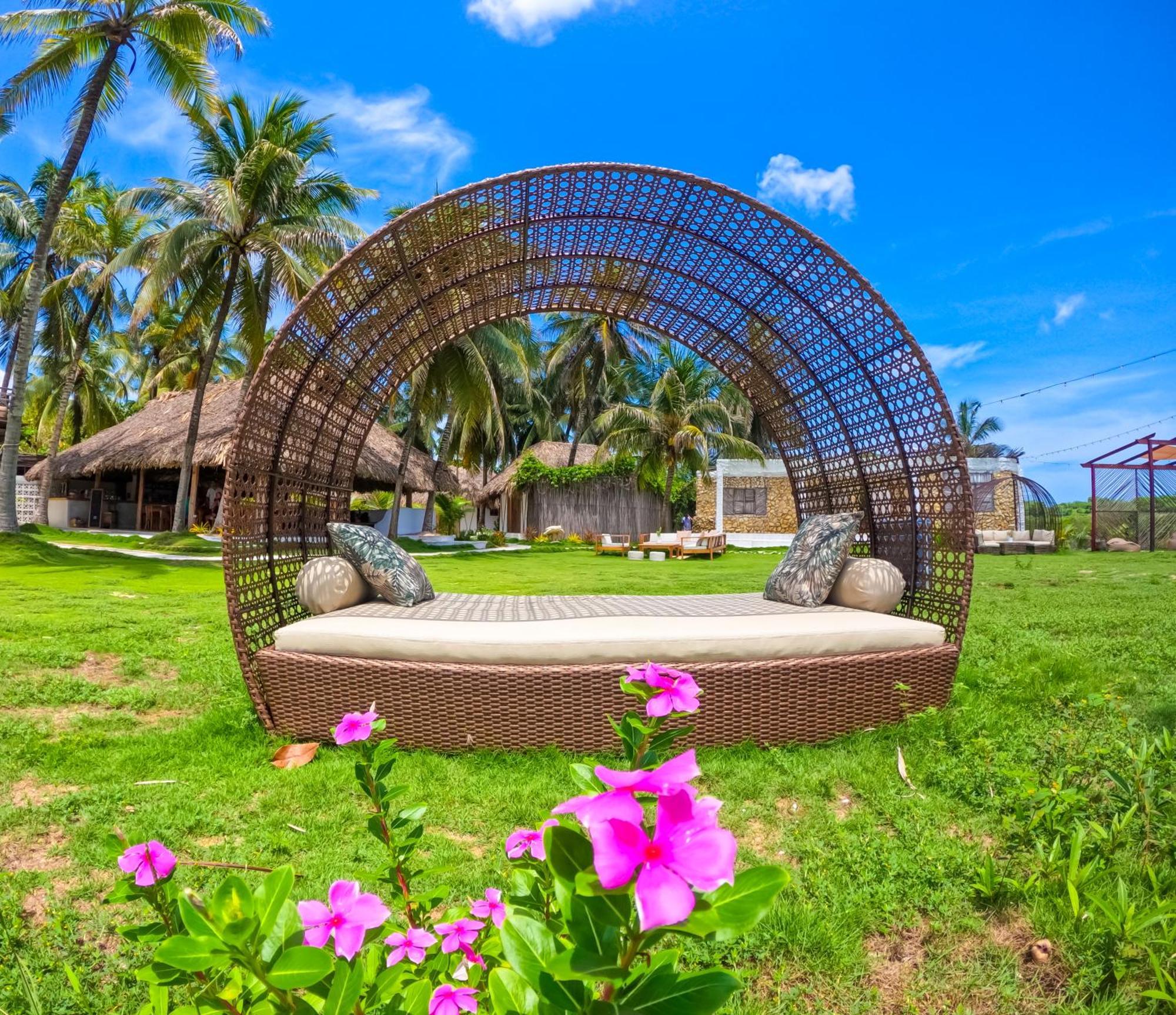 Vista Mare Beach House Cano de Loro Bagian luar foto