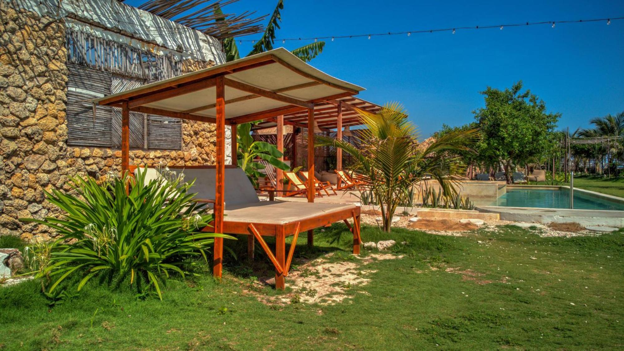 Vista Mare Beach House Cano de Loro Bagian luar foto