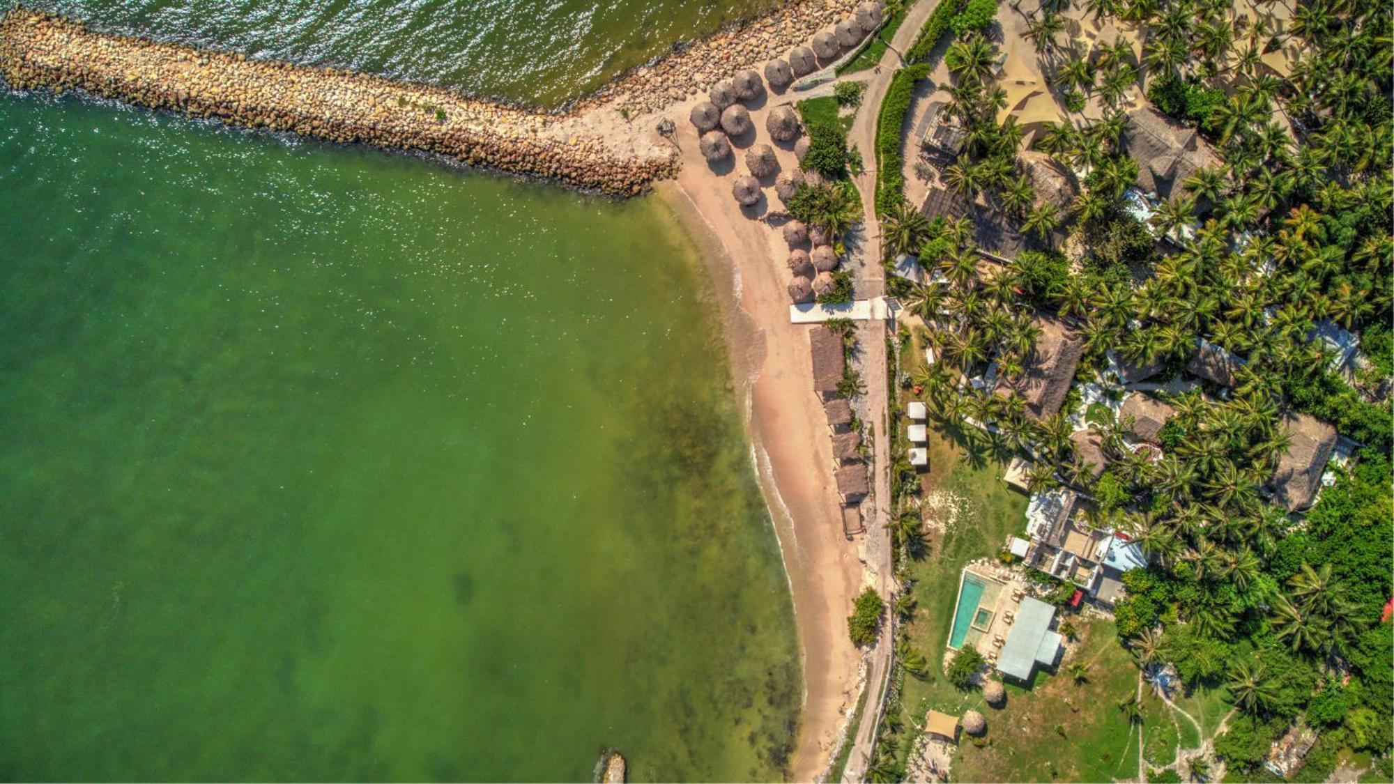 Vista Mare Beach House Cano de Loro Bagian luar foto