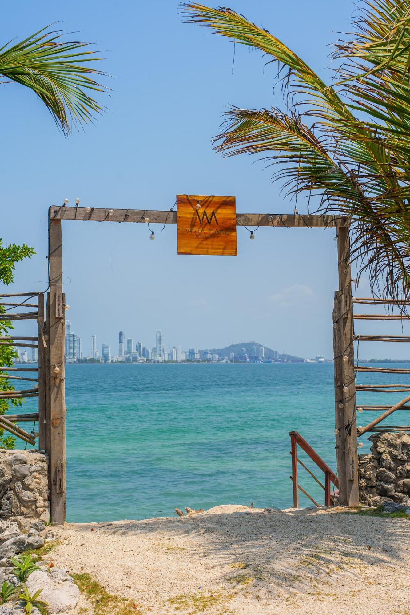 Vista Mare Beach House Cano de Loro Bagian luar foto