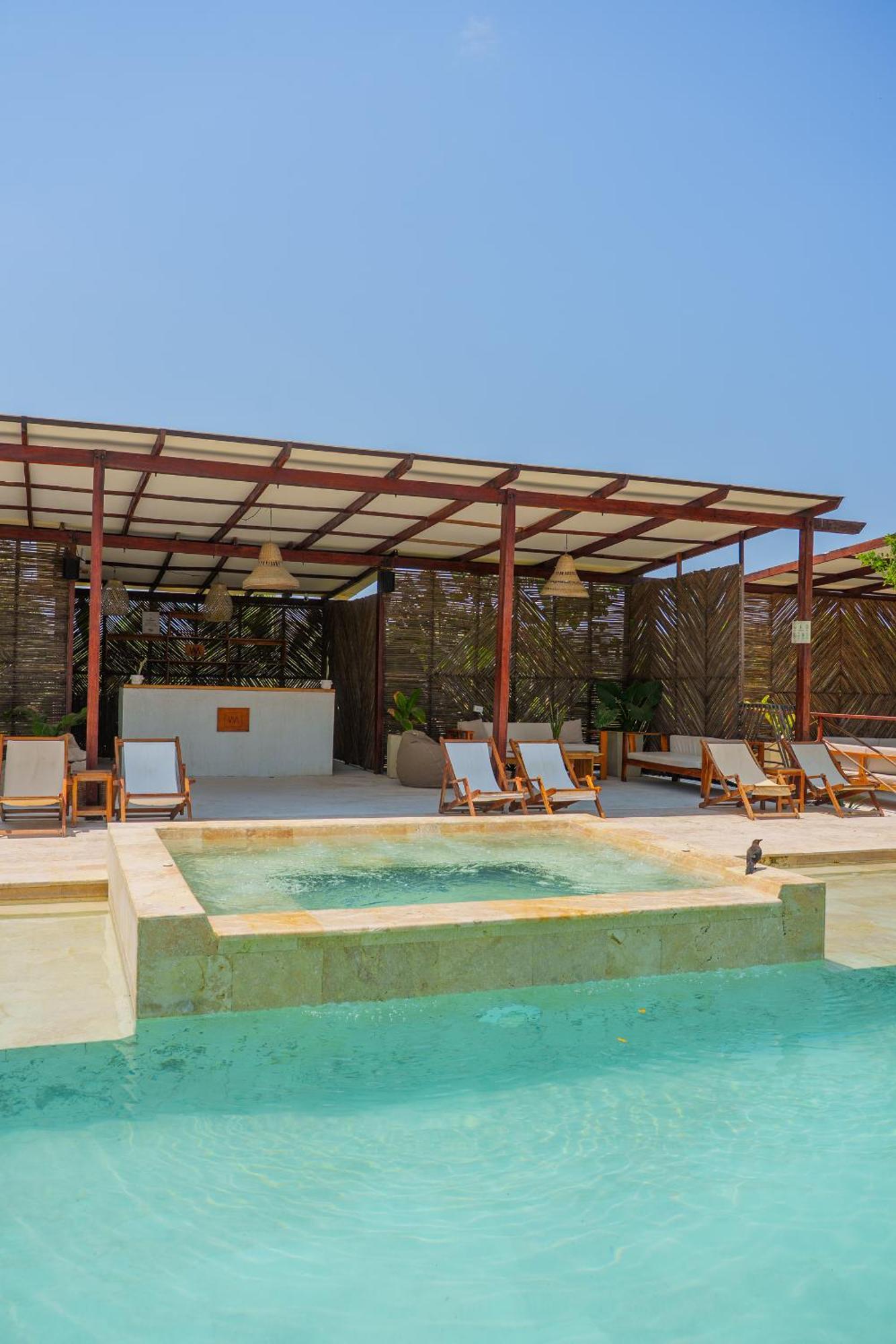 Vista Mare Beach House Cano de Loro Bagian luar foto