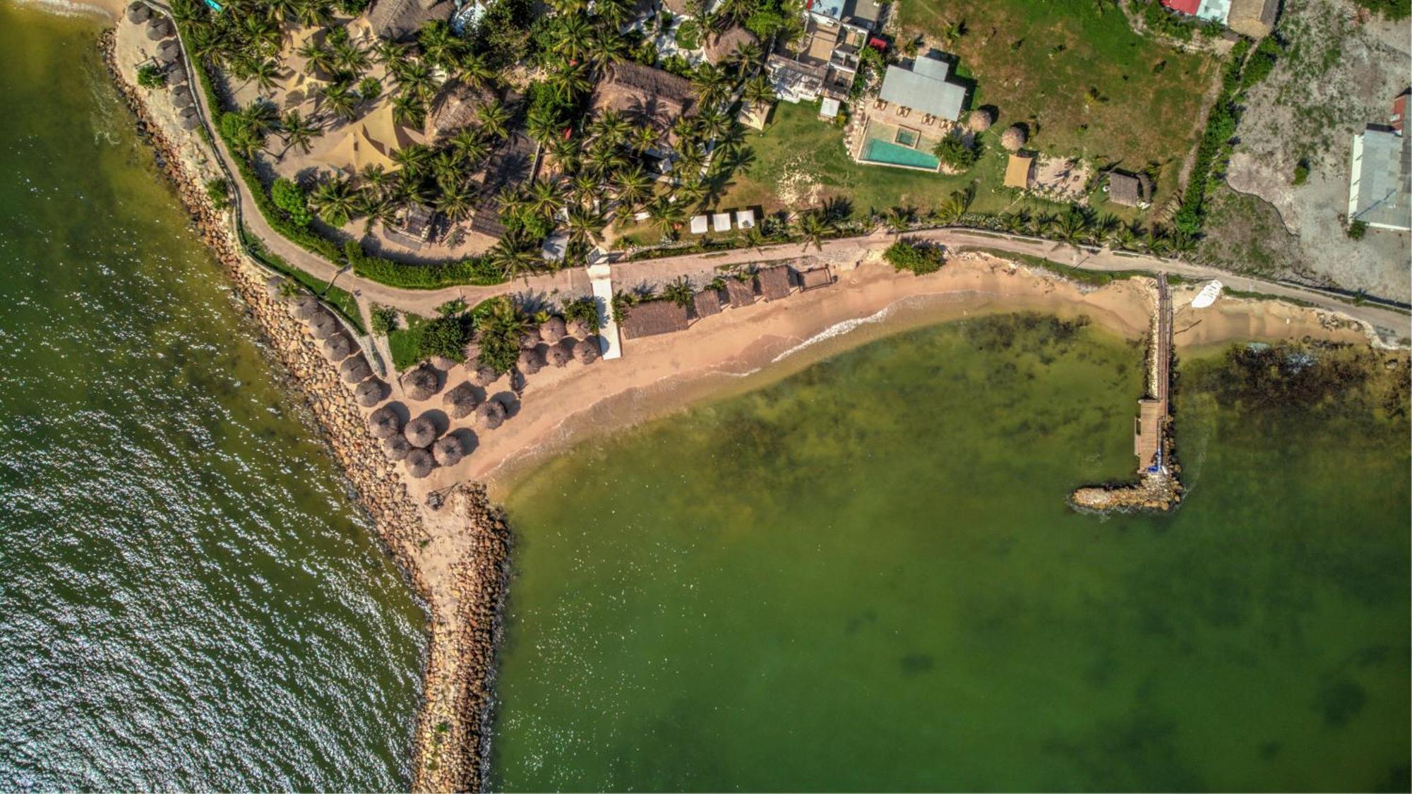 Vista Mare Beach House Cano de Loro Bagian luar foto